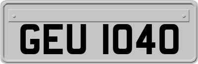 GEU1040