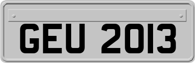 GEU2013