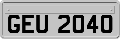GEU2040