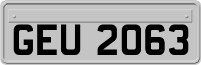 GEU2063