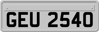 GEU2540