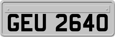 GEU2640