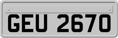 GEU2670