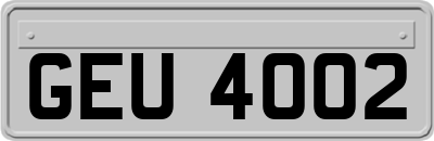 GEU4002