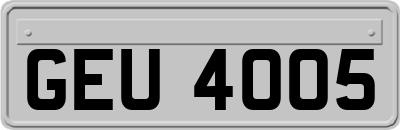 GEU4005