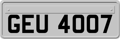 GEU4007