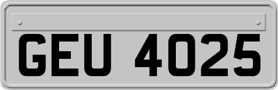 GEU4025