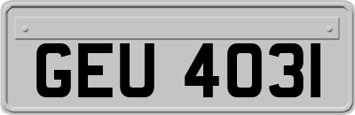 GEU4031