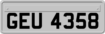GEU4358