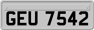 GEU7542
