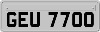 GEU7700