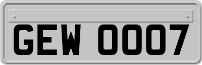 GEW0007