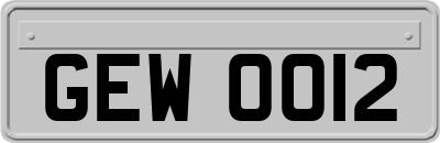 GEW0012
