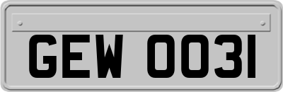 GEW0031
