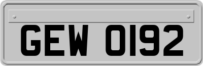 GEW0192