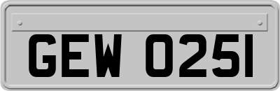 GEW0251