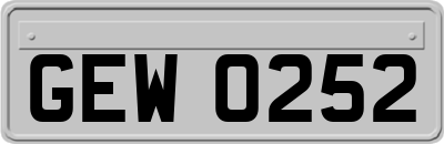 GEW0252