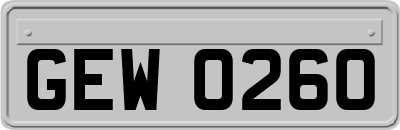 GEW0260