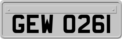 GEW0261