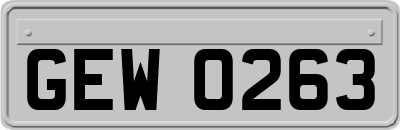 GEW0263