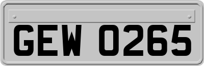 GEW0265