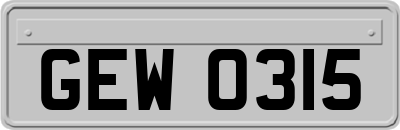 GEW0315