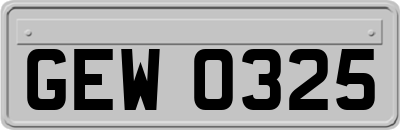 GEW0325
