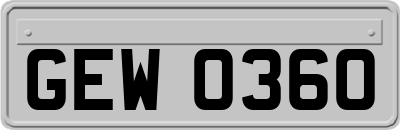 GEW0360