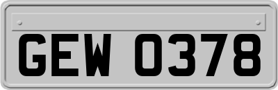 GEW0378