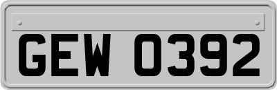 GEW0392
