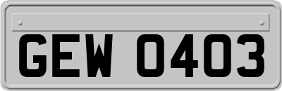 GEW0403