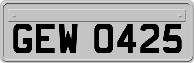 GEW0425