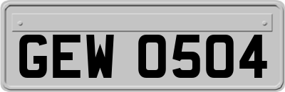 GEW0504