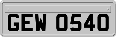 GEW0540