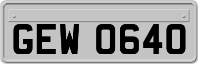 GEW0640