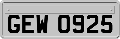 GEW0925