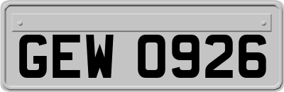 GEW0926