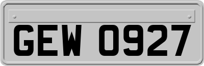 GEW0927