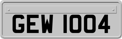 GEW1004