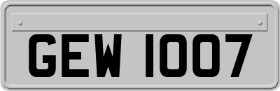 GEW1007