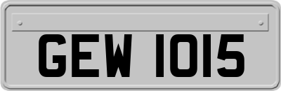 GEW1015