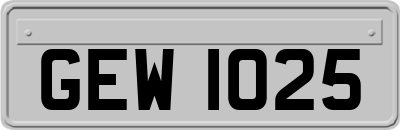 GEW1025