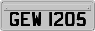GEW1205