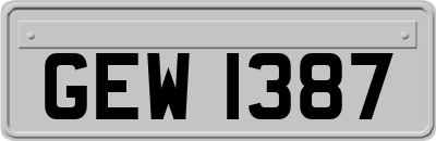 GEW1387