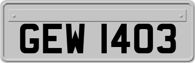 GEW1403