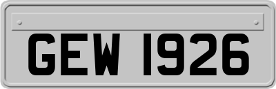 GEW1926