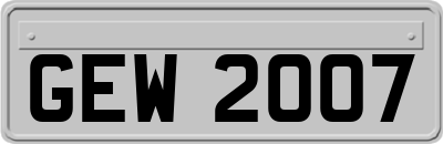GEW2007
