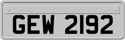 GEW2192