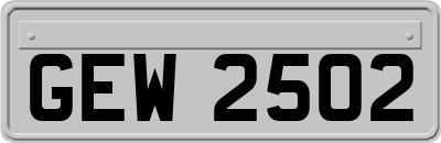 GEW2502