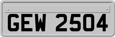 GEW2504